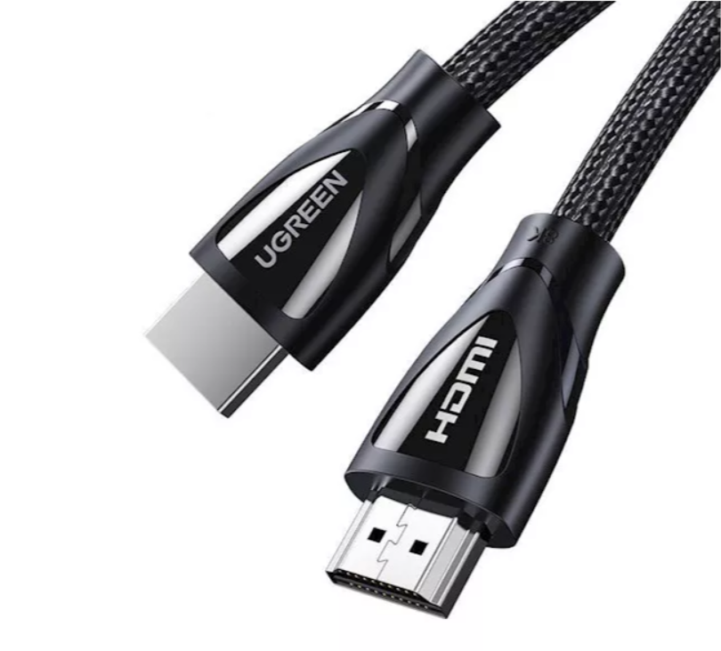 Кабель интерфейсный UGREEN HD140 80402 HDMI 2.1 Male To Male 8K 1.5m, black