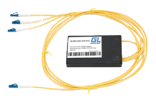 Мультиплексор GIGALINK GL-MX-CAD-1350-1410 OADM, однокан. CWDM 1350/1410 нм, 1м 2.0 мм, COM/EXT SC/UPS, Add/Drop LC/UPS, пластик (GL-CWDM-OADM-A1350-D NikoMax