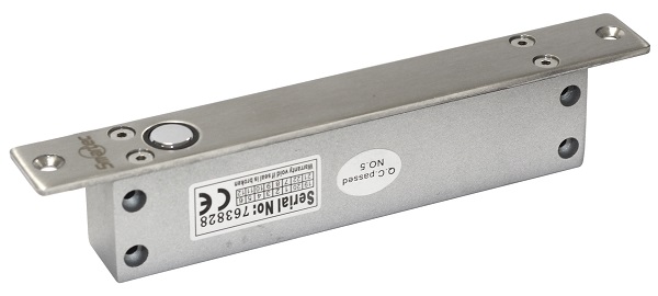 Замок Smartec ST-DB410MT эл-мех. Соленоидный, мониторинг, НO, 12VDC/130мА (пик 1,3 А), цельнометаллический ригель, 1000кг