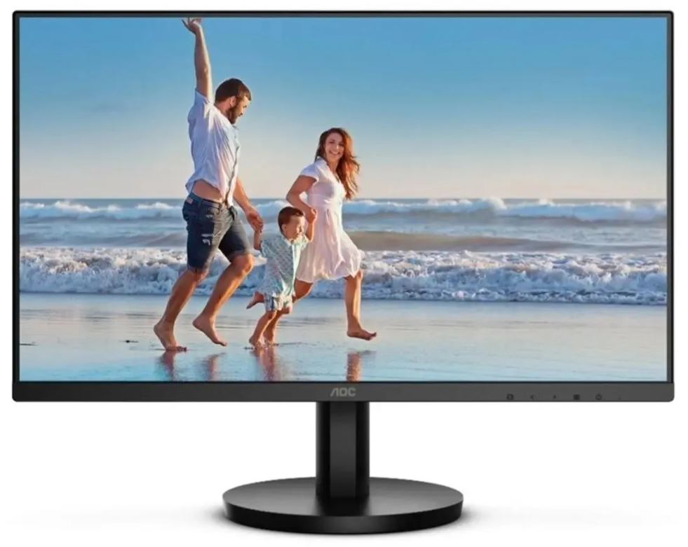 Монитор 27" AOC 27B3CF2 черный IPS LED 1ms 16:9 HDMI M/M матовая HAS 250cd 178гр/178гр 1920x1080 100Hz FHD USB