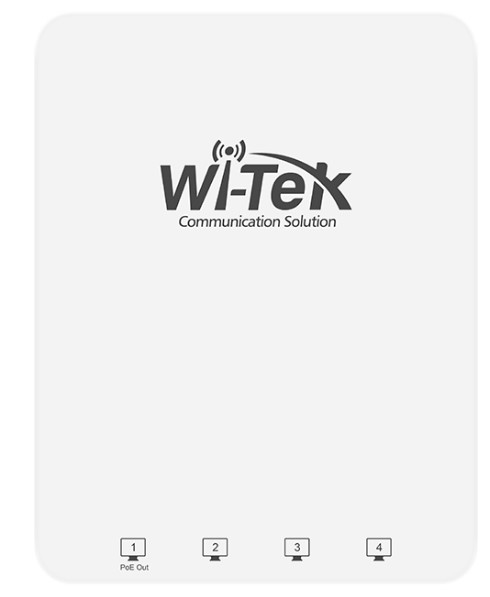 Точка доступа Wi-Tek WI-AP417P AC1300, двухдиапазонная встроенного монтажа с POE