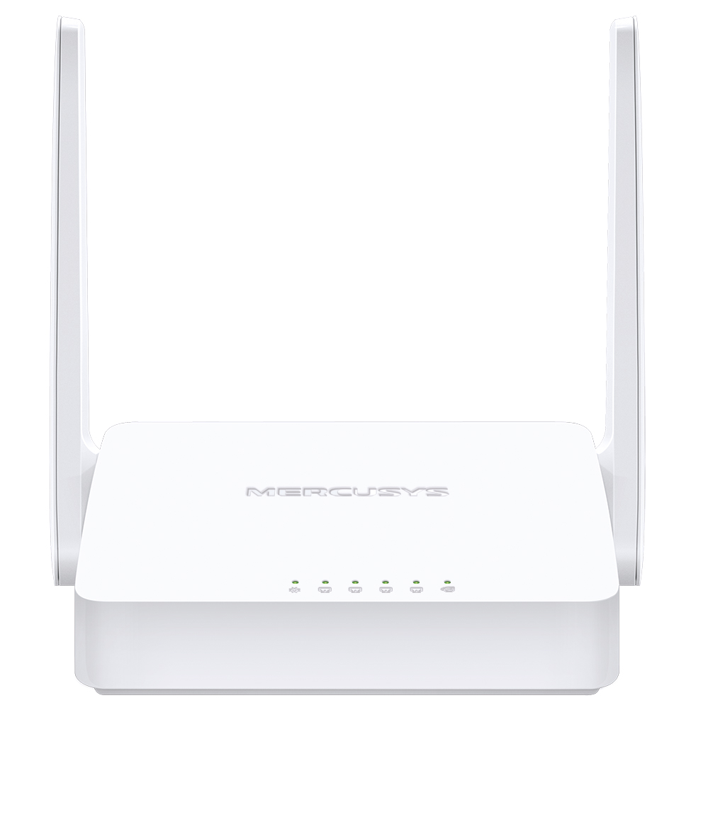 Роутер Mercusys MW305R Wi-Fi 300Mbps, 802.11b/g/n, 1xWAN, 4xLAN, 2 антенны