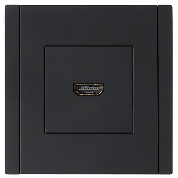 Розетка HDMI IEK FP-H10-K02 FORTE&PIANO FP140 черный