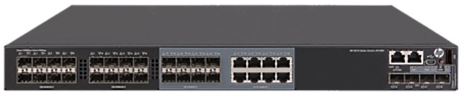 Коммутатор HPE JH149A 5510 24G SFP 4SFP+ HI Swch (16xSFP + 8xCombo + 4xSFP+ + 1x module slot, managed L3, 2 p/s slots, no p/s incl., 19") (repl. for J