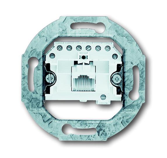 Розетка ABB 0230-0-0378 телефонная (механизм) RJ11/12 1х8 категория 3, IP20 2CKA000230A0378