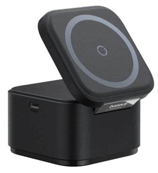 Зарядное устройство беспроводное Baseus MagPro 2-in-1 P10264100123-01 25W, Cosmic Black