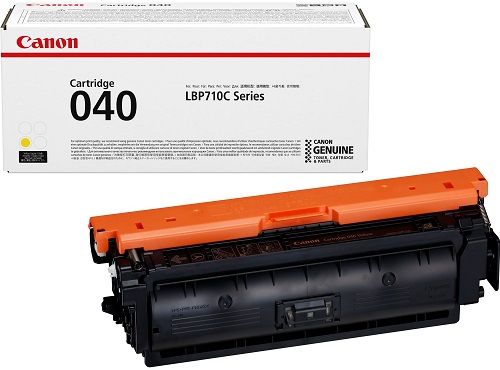Картридж Canon 040 Y 0454C001 жёлтый, для принтеров i-SENSYS LBP712Cx, LBP710Cx, 5400 страниц