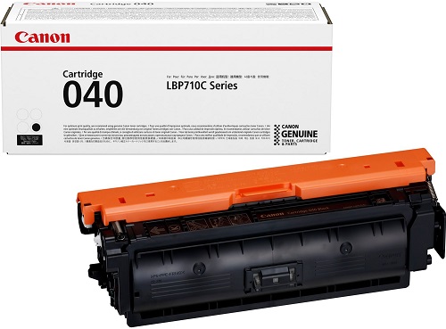 Картридж Canon 040 Bk 0460C001 чёрный, для принтеров i-SENSYS LBP712Cx, LBP710Cx, 6300 страниц