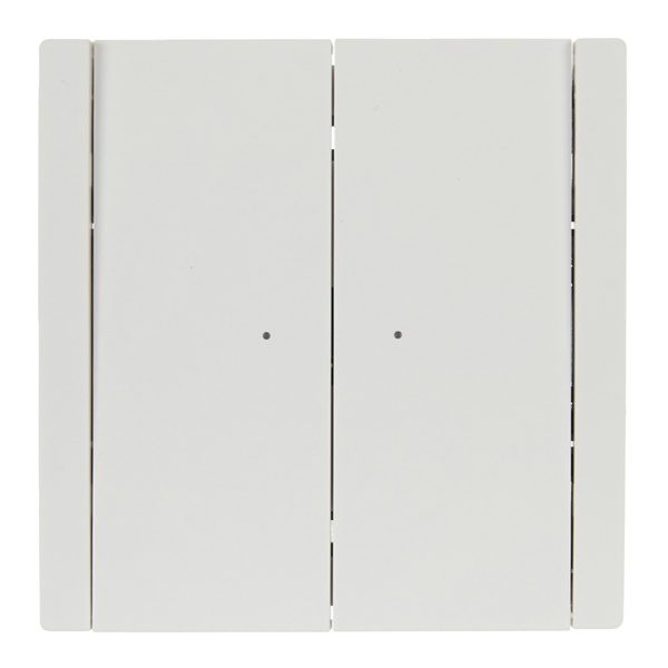 Переключатель двухклавишный IEK FP-V22-1-10-1-K01 FORTE&PIANO с инд. 10А FP208 белый