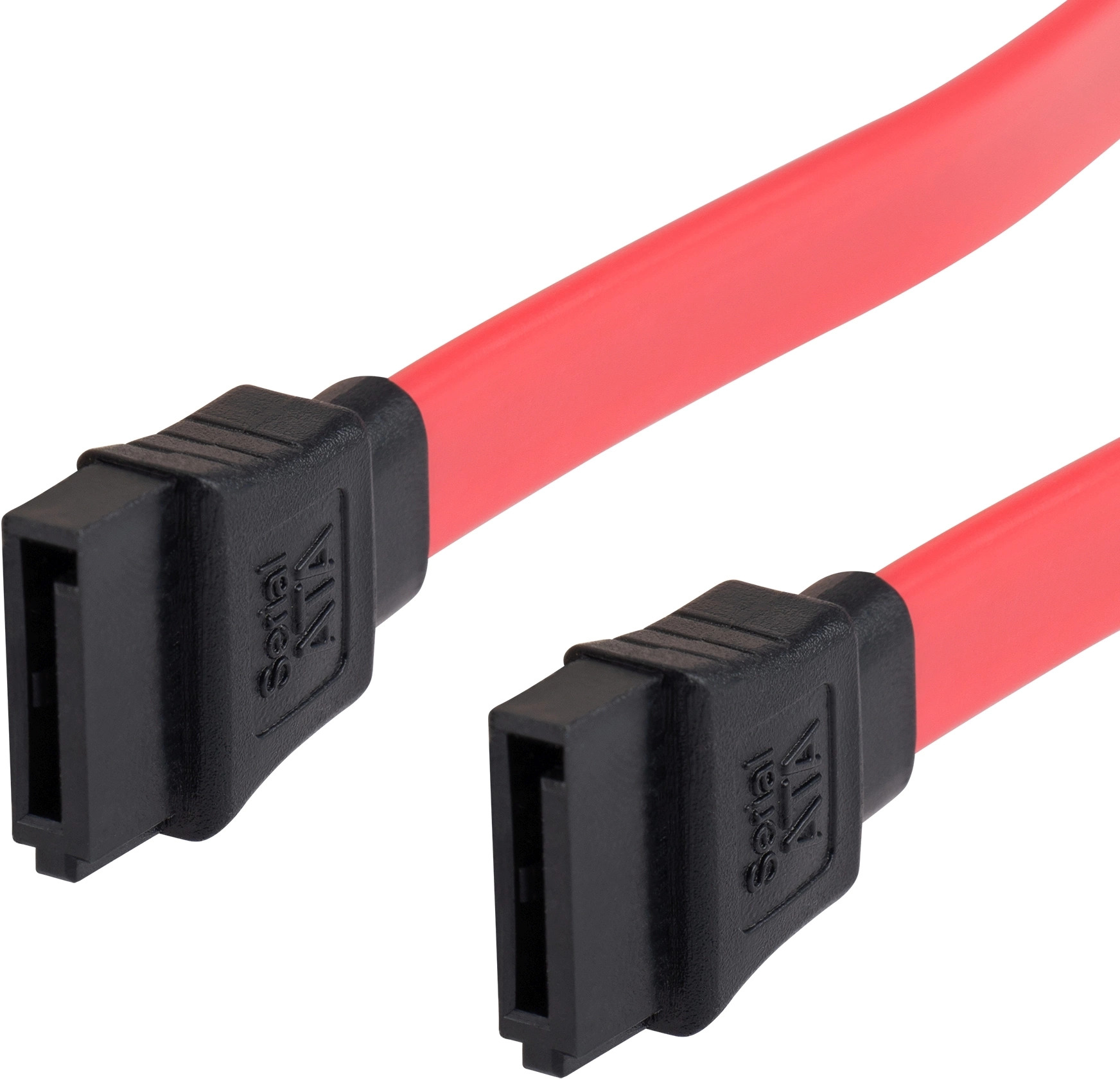Кабель Buro BU-SATA-SATA0.5M SATA-SATA 0.5м красный 1996637