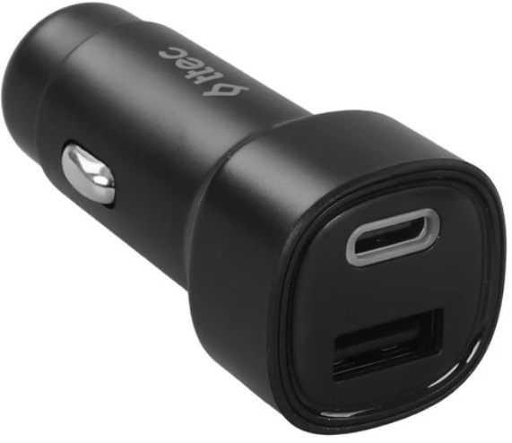 Зарядное устройство автомобильное TTEC 2CKS35S Duo 3.1A, USB-C+USB-A, цвет: черный