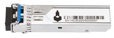 Оптический модуль SFP NST NS-SFP-S-2LC33-G-20 два волокна Single Mode. Скорость: до 1,25 Гбит/c. Тип разъема: 2xLC. Оптический бюджет: 15дБ. Расстояни