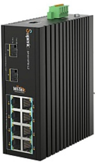 Коммутатор управляемый Wi-Tek SP3010FM-L2 v3 промышленный L2, PoE BT, 8GE+2 SFP 2,5Gb 1Console, RS485