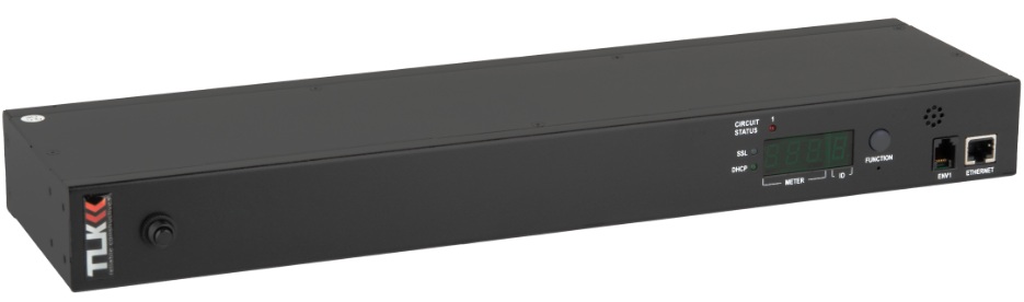 Блок розеток NIKOMAX TLK-RPI-MN-A08-M21-WCE-BK контролируемых электрических, Серия MN (Monitored) 19", 8 розеток C13, макс. нагрузка 16 А, шнур питани