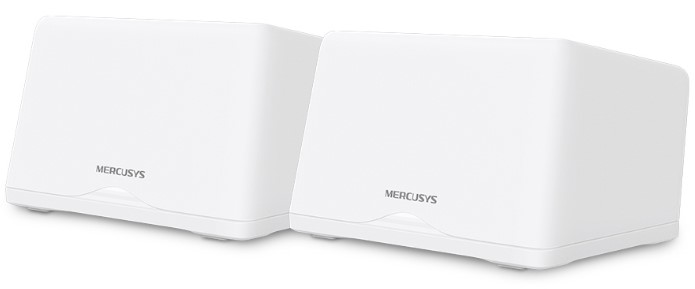Роутер Mercusys HALO H47BE(2-PACK) BE9300 10/100/1000BASE-TX белый (упак.:2шт)