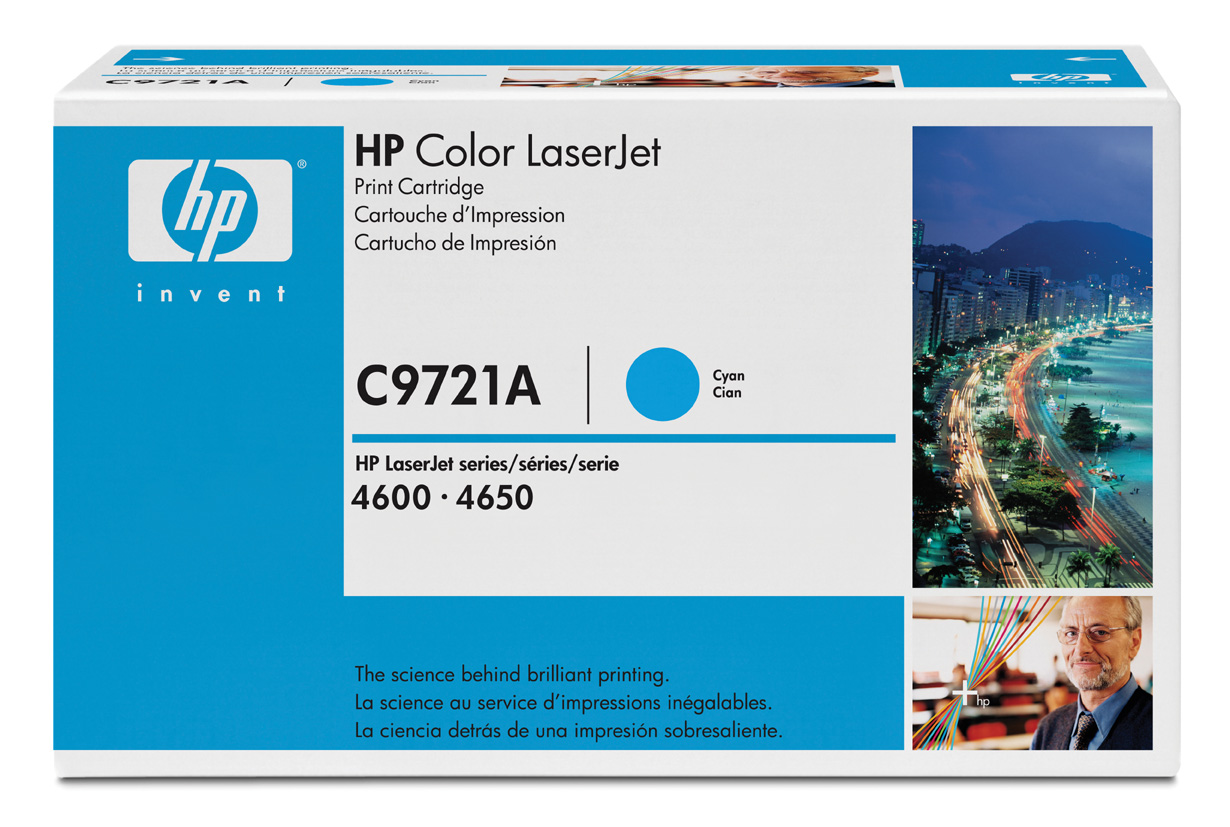 Картридж HP 641A C9721A для принтера color LaserJet 4600 cyan