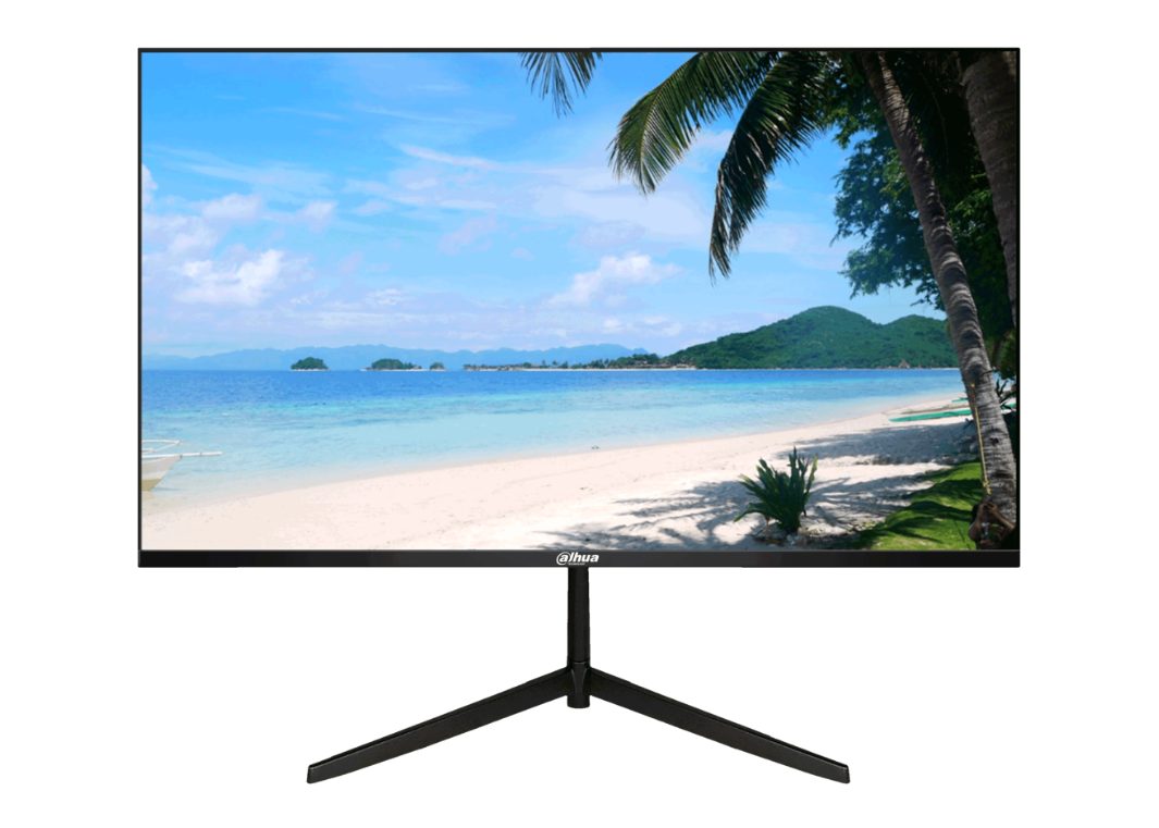 Монитор 21,5" Dahua DHI-LM22-B200 VA, 1920x1080 (16:9), 75Hz, 5ms, 178°/178°, 250cd, VGA, HDMI, аудиовыход, с ультратонкой рамкой, светодиодная подсве