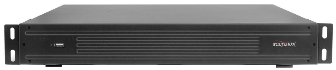Видеорегистратор IP Polyvision PVNR-87-36E4 36 канальный, 1xVGA до 1920х1080, 2xHDMI до 3840х2160, вх./исх. поток 200/200 Мб/с, разрешение записи до 8