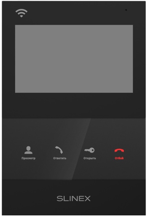 Монитор Slinex SQ-04N Cloud Black домофона цветной