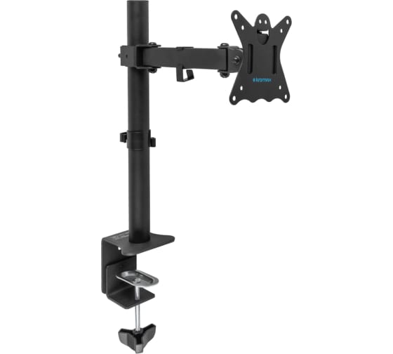 Кронштейн Kromax CASPER-506 90419 для мониторов черный 10"-34" макс.10кг настольный поворот и наклон