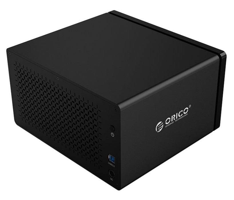 Внешний корпус Orico NS800U3 8*3.5" HDD/SSD, RAID, USB 3.0 Type B, черный ORICO NS800U3-BK