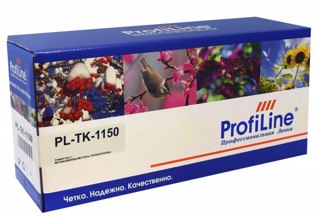 Тонер ProfiLine PL-TK-1150+chip -кит PL-TK-1150 для принтеров Kyocera M2135dn/M2635dn/M2735dw/P2235dn/P2235dw 3000 копий (с чипом) ProfiLine PL_TK-1150