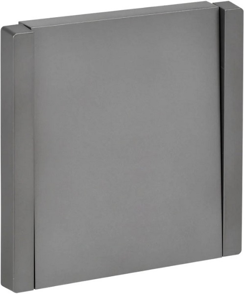 Выключатель кнопочный IEK FP-V14-0-10-1-K46 FORTE&PIANO 10А FP510 сталь