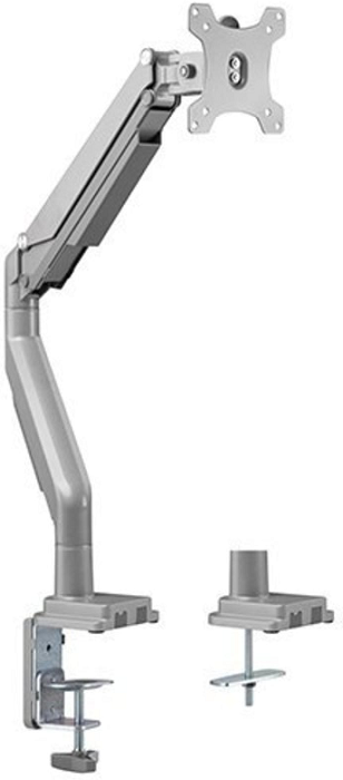 Кронштейн настольный Ultramounts UM708 для 17"-32" до 1~9 кг, VESA 75x75,100x100, наклон до 90° и подъем до 90°, влево и вправо на 90° , по часовой и