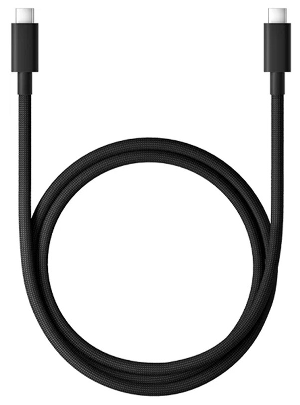 Кабель Xiaomi BHR087BGL 6A High-speed USB4 Braided USB-C to USB-C Cable (1m)