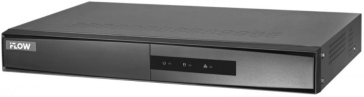 Видеорегистратор IP iFlow F-NR-104 4-х канальный, видеовход: 4 IP 6Мп, видеовыход: 1 VGA и 1 HDMI до 1080Р, 2хUSB2.0