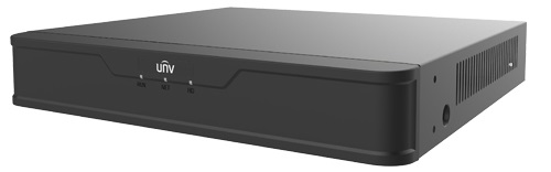 Видеорегистратор UNIVIEW NVR501-08B IP 8-ми канальный 4K; входящий поток на запись до 80Мбит/с