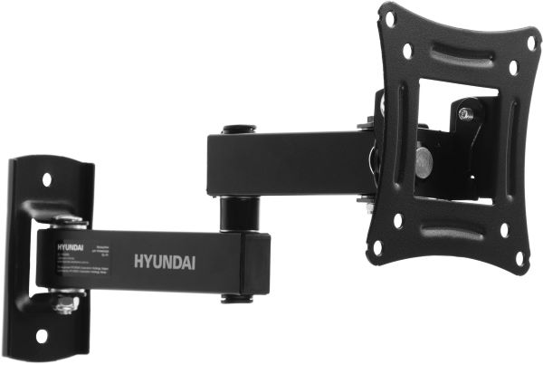 Кронштейн Hyundai HMA27FS315BK71 для телевизора GL-N1 черный 10"-27" макс.15кг настенный поворотно-выдвижной и наклонный