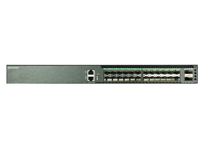 Коммутатор Aquarius AQ-N5000-48Y8C конфигурация 48*10/25 Гбит/с SFP28 и 8*40/100 Гбит/с QSFP28, пять слотов для модулей охлаждения, два слота для моду