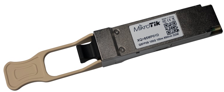 Трансивер Mikrotik XQ+85MP01D QSFP28, Multi Mode, MPO, 850 nm, 100 m