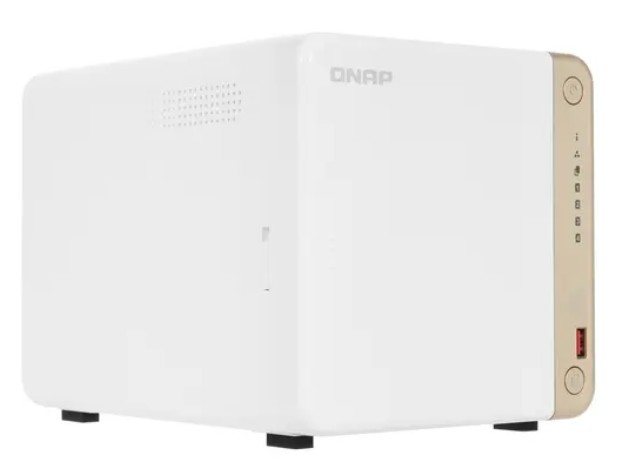 Сетевой RAID-накопитель QNAP TS-462-4G 4 отсека 3,5"/2,5", 1 порт 2,5 GbE BASE-T, HDMI-порт, 2 слота M.2 2280 NVMe SSD, Intel Celeron N4505 до 2,9 ГГц