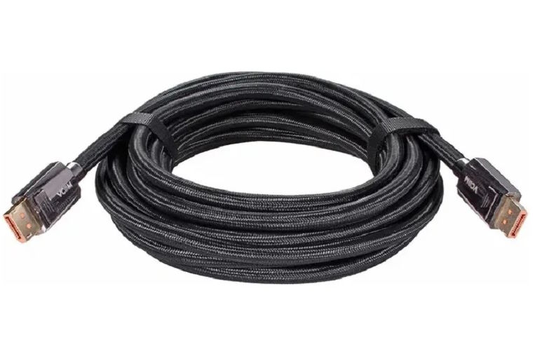 Кабель VCOM CG655-5.0 соединительный DisplayPort v2.1 80GBps, 8K/60Hz, 5m, медь