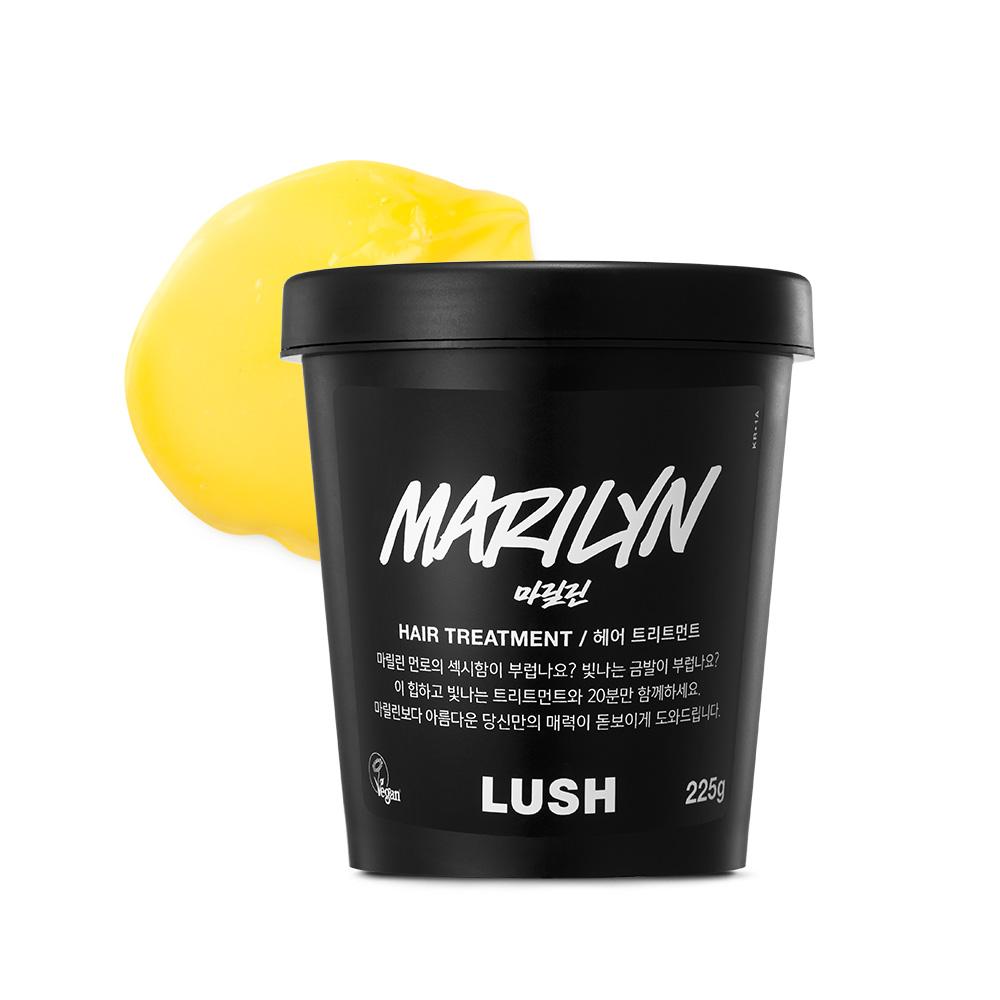 [Lush] Маска для волос «Мэрилин» 225 г yellow