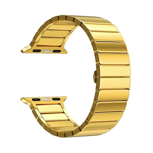 Ремешок на руку Lyambda CANOPUS DS-APG-05-40-GL из нержавеющей стали для Apple Watch 38/40 mm gold