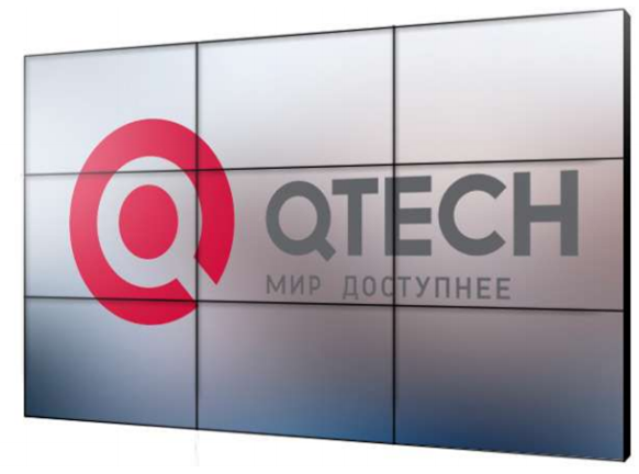 Панель QTECH QVW-PL46FN диагональ 46", Full HD, 3,7 мм безель, яркость 500 кд/м2, разрешение 1920*1080