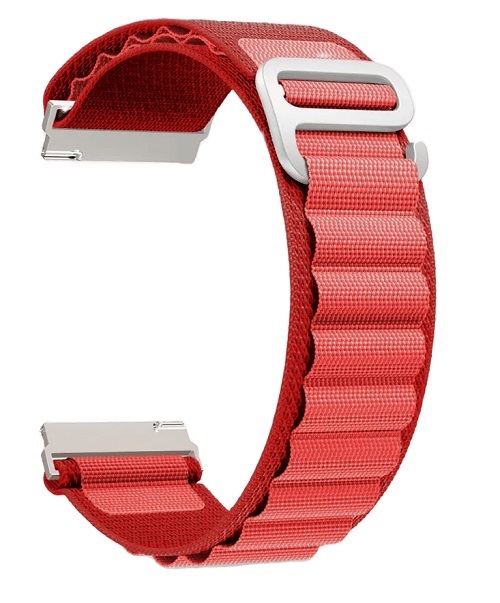 Ремешок на руку Lyambda DSN-24-40-RD петлевой нейлоновый для Apple Watch 38/40/41 mm red