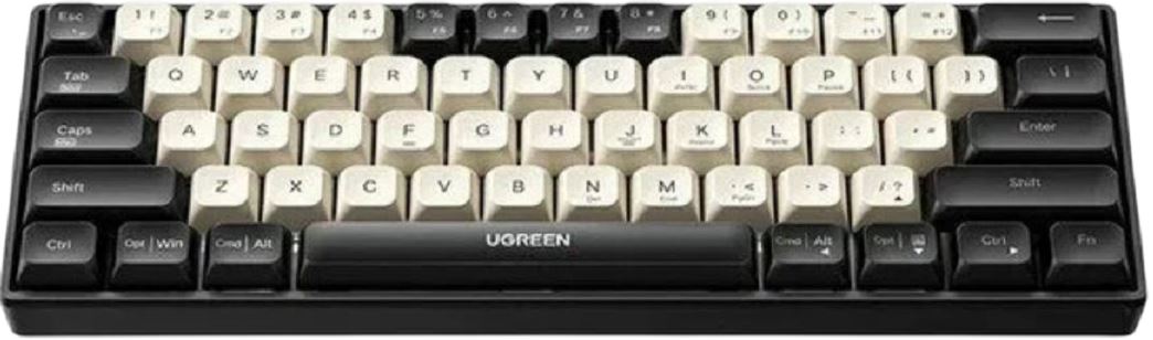 Клавиатура UGREEN K371 55655_ механическая проводная USB. Цвет: Черный/Темно-золотой