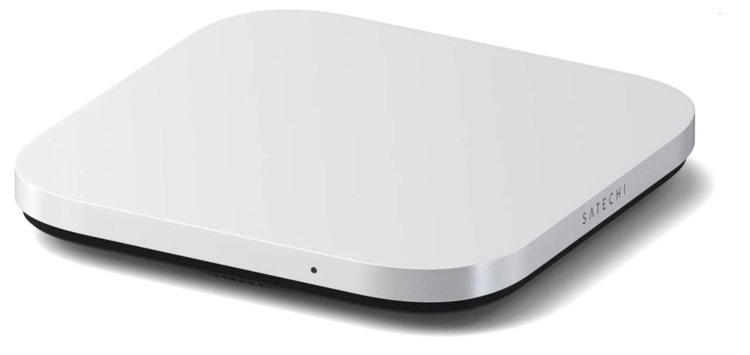 Внешний корпус Satechi ST-EU4SNSS для SSD USB4 NVMe SSD Enclosure For Mac mini M4 Up To 40Gbps Up To 8TB, серебристый