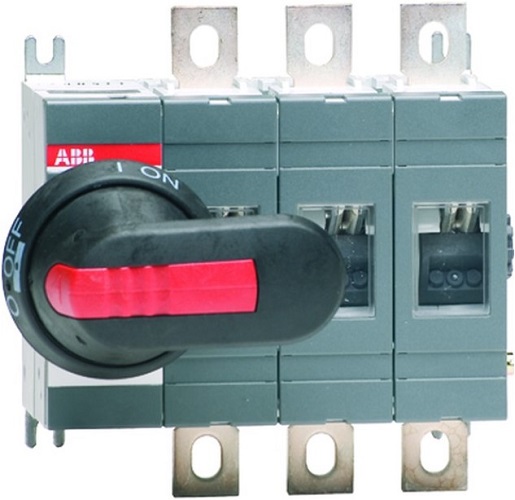 Выключатель ABB 1SCA022712R1010 разъединитель 3Р 200A,без ручки и переходника OT200E03