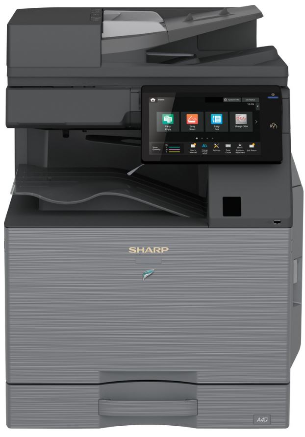 МФУ лазерное цветное Sharp BP61C31EU SRА3, 31 стр/мин, реверсивный автоподатчик (RSPF100), дуплекс, сеть, 5Гб, 256Гб(SSD)+16Гб(eMMC), NFC, Wi-Fi , PS3