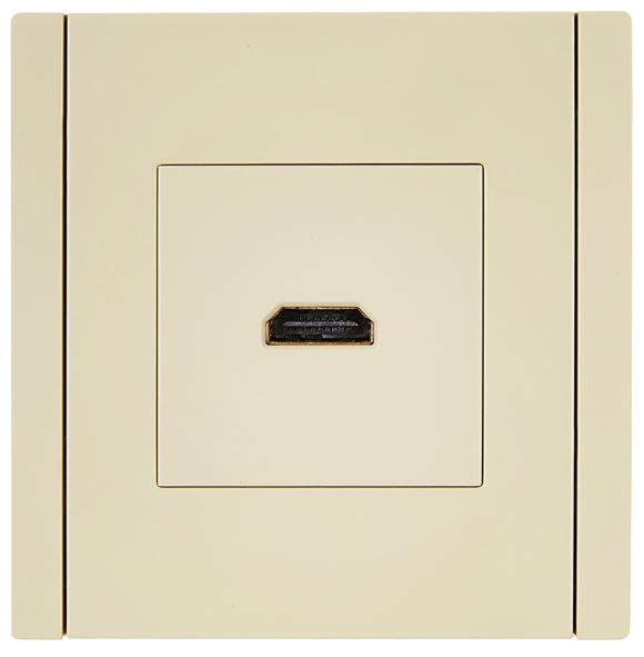 Розетка HDMI IEK FP-H10-K10 FORTE&PIANO FP440 ваниль