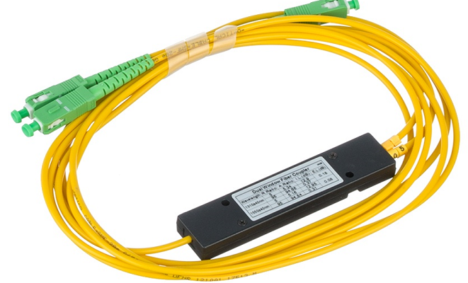 Ответвитель Vimcom OC-1x2-SM-40/60-35-1m-3.0-SC/APC оптический