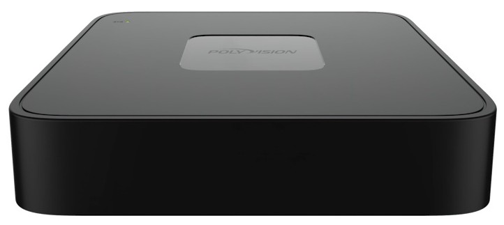 Видеорегистратор IP Polyvision PVNR-75-8E1P 8-х канальный с PoE, VGA, HDMI (дублирующие), вх. поток 60 Мб/с, исх. поток 40 Мб/с, разрешение записи до