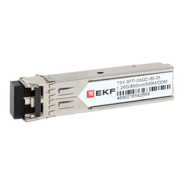 Модуль SFP EKF TSX-SFP-GM2D-85-05 1,25 Гбит двойное многомодовое оптоволокно 850нм 500м TSX