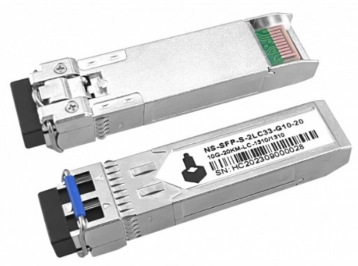 Модуль NST NS-SFP-S-2LC33-G-10 Оптический SFP Модуль. Два волокна Single Mode. Скорость: до 1,25 Гбит/c. Тип разъема: 2xLC