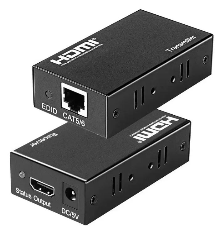 Удлинитель KVM NST NS-VU-HD-60 HDMI по витой паре до 60м